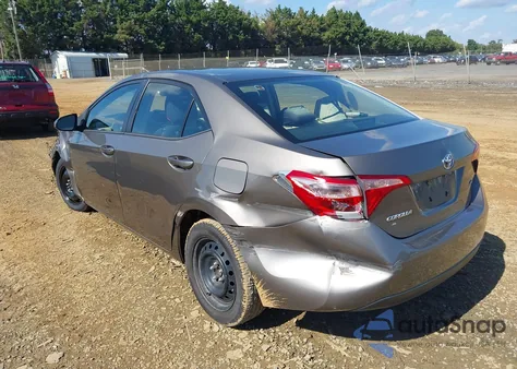 2018 Toyota Corolla Le from USA, damaged, VIN 2T1BURHE6JC979273
